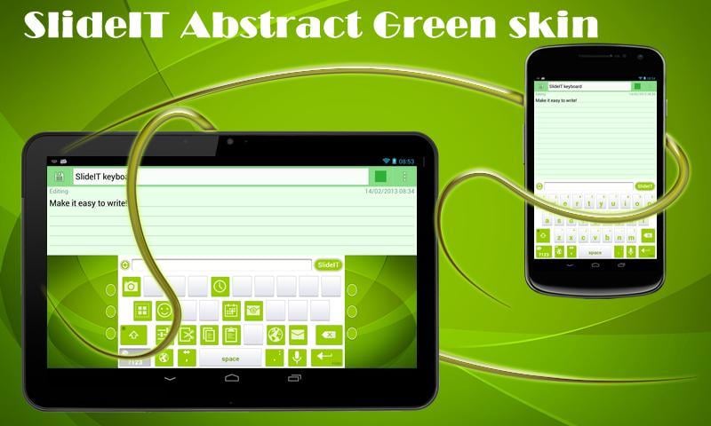 SlideIT Abstract Green S...截图1