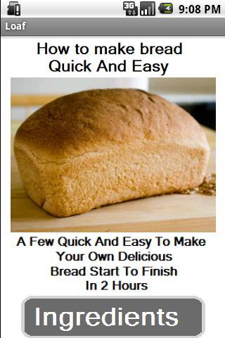 Homemade Bread截图1