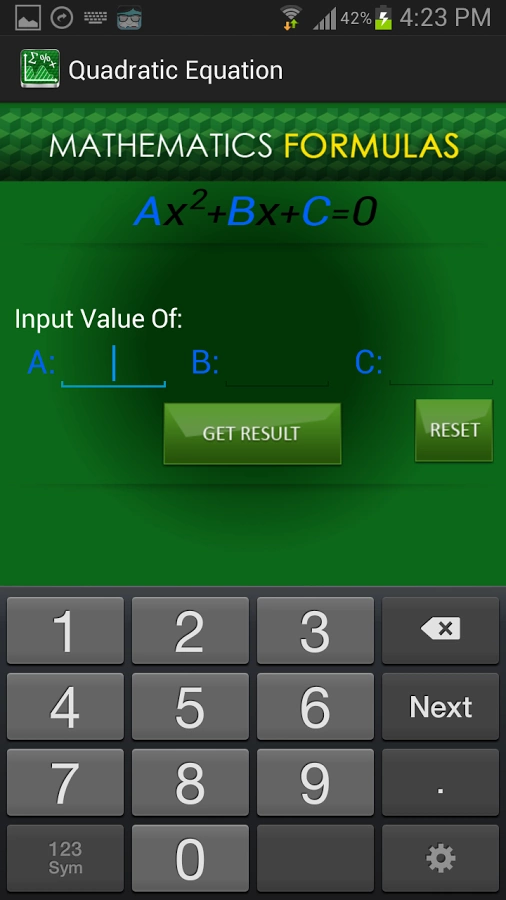 Math Formulas截图9