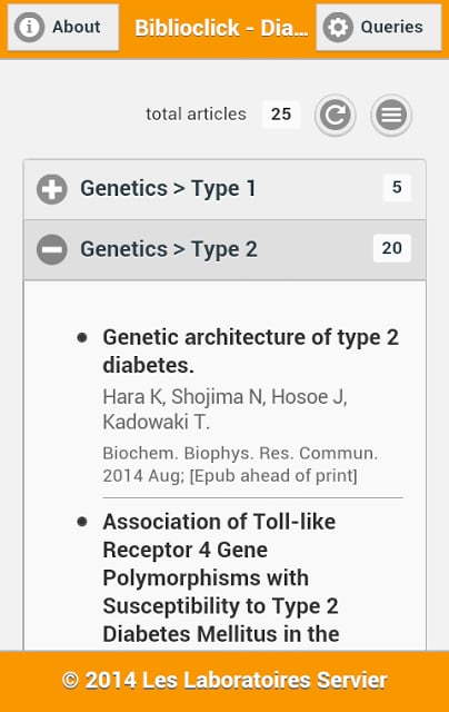 Biblioclick in Diabetes截图3