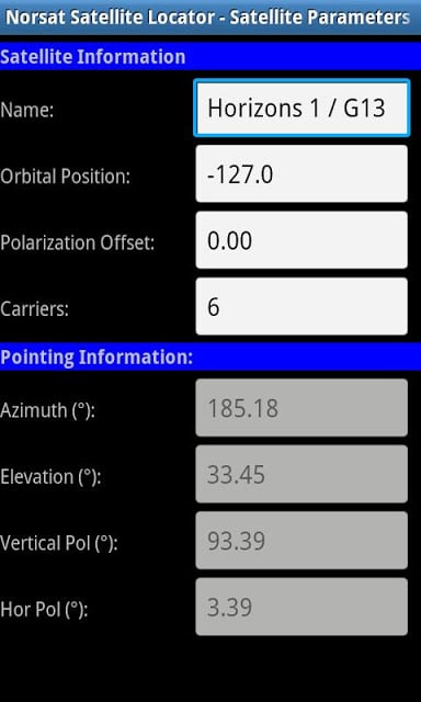 Satellite Locator截图5