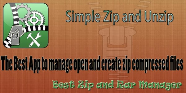 Simple Zip and Unzip Man...截图4