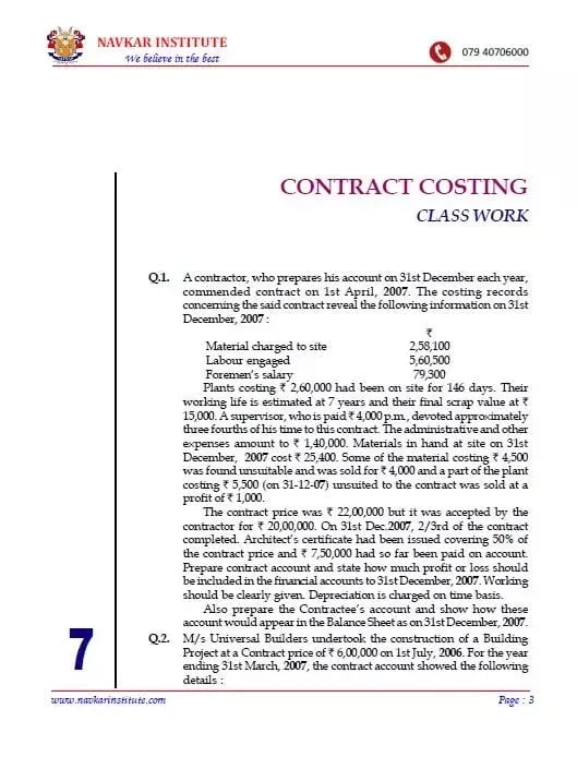 CA IPCC COST ACCOUNTING ...截图3