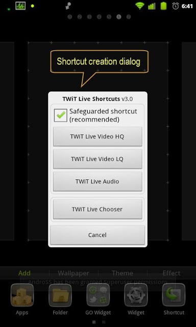 TWiT Live Shortcuts截图2