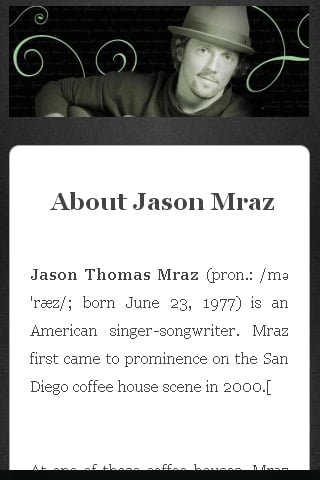 Jason Mraz Music, Pics &amp;...截图3