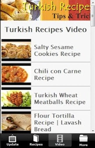 Recipe : Turkish Food (FREE)截图10