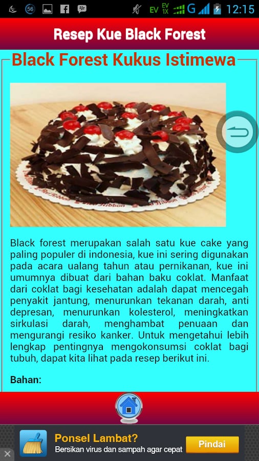 Resep Cake Black Forest截图3