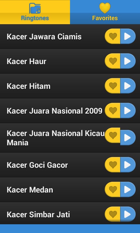 Kicau Kacer Jawara Sound...截图2