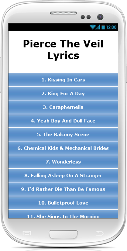Pierce The Veil Lyrics截图1