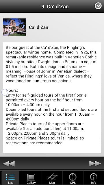 Ringling Museum Guide截图2