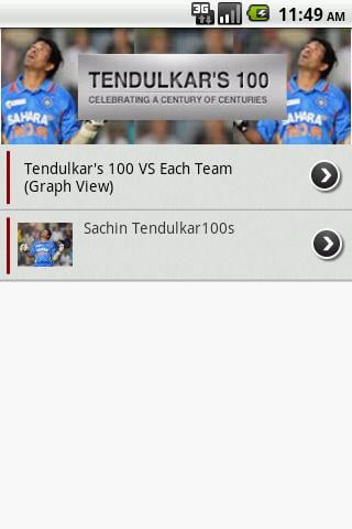 Sachin Tendulkar's 100截图1