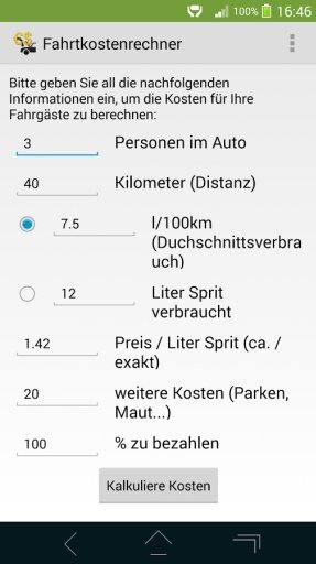 Fare Calculator截图1