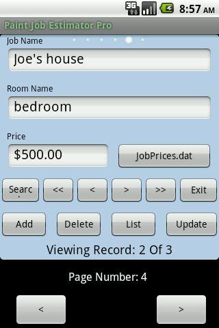 Painting Job Estimator Free截图3