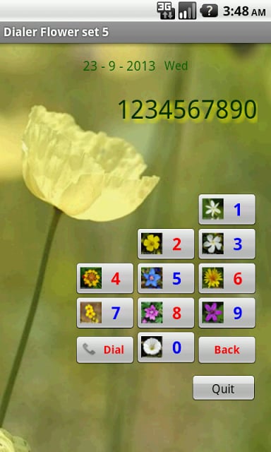 Dialer Flower 5截图1