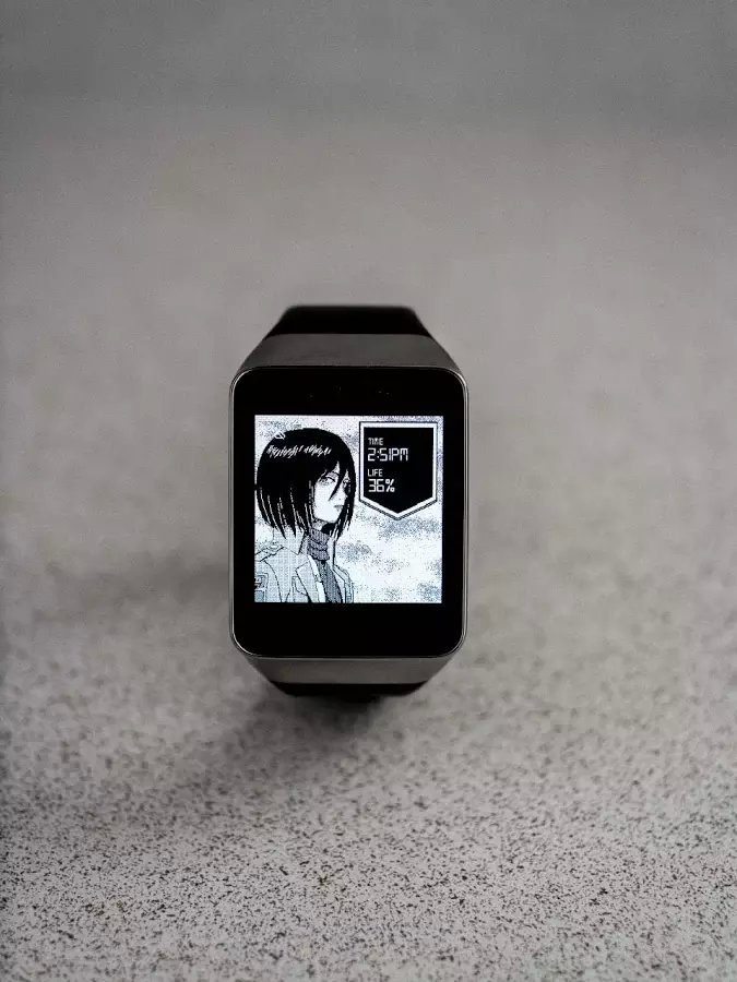 Attack on Titan Watchface截图1