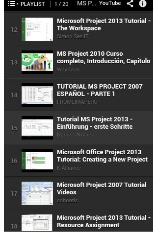 Microsoft Project Tutori...截图1