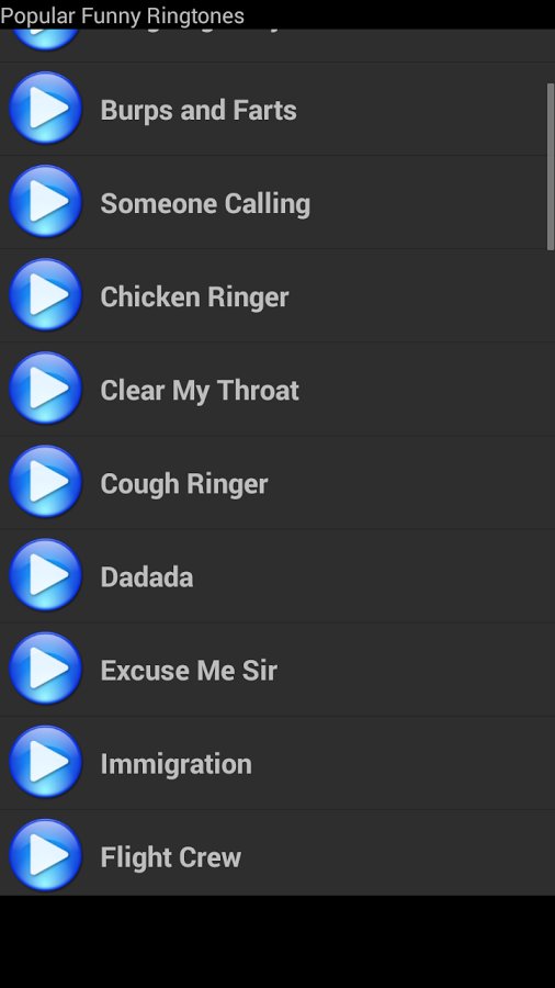 Popular Funny Ringtones截图1