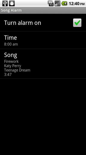 Song Alarm截图2