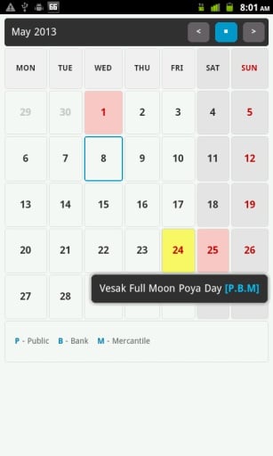 SL Calendar截图3