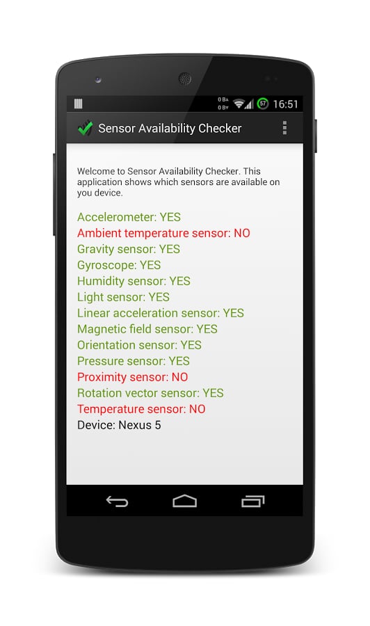 Sensor Checker截图1