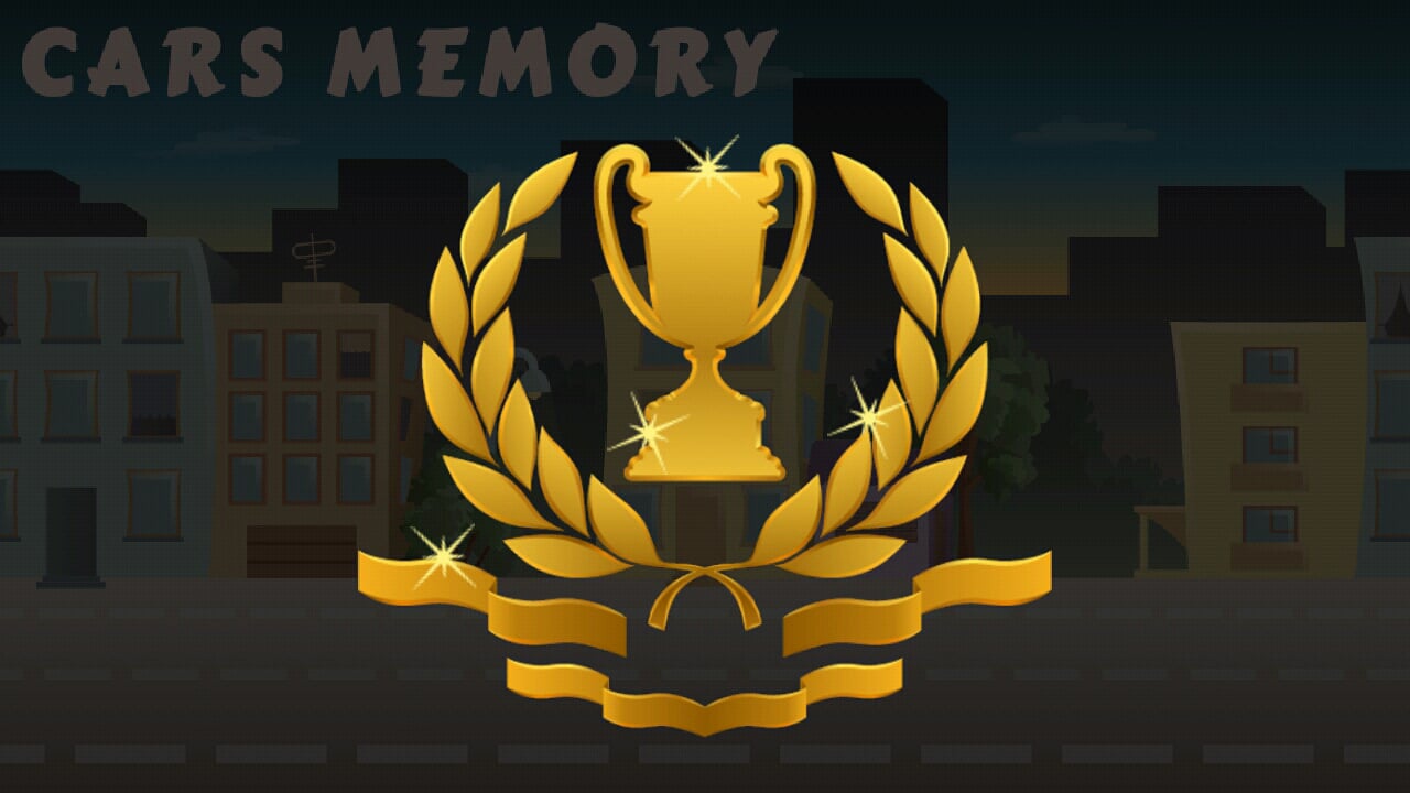 Memory cars kids game截图3