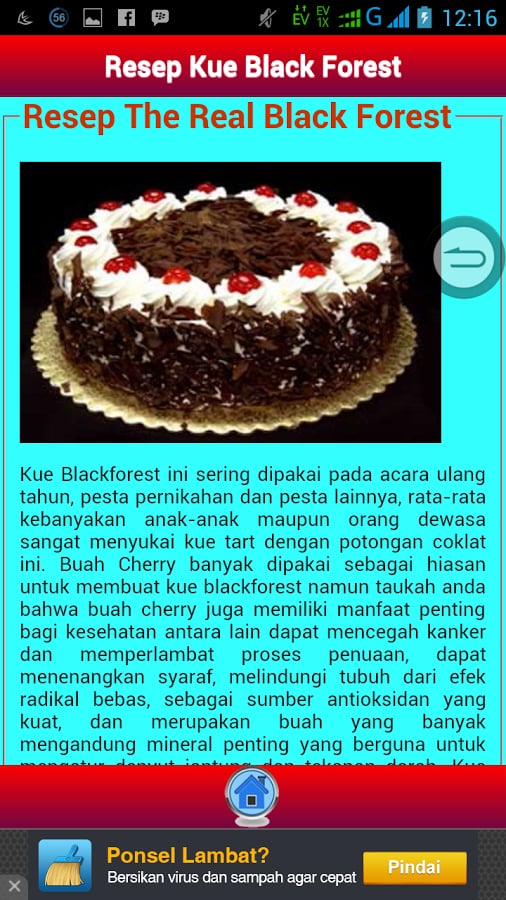 Resep Cake Black Forest截图5