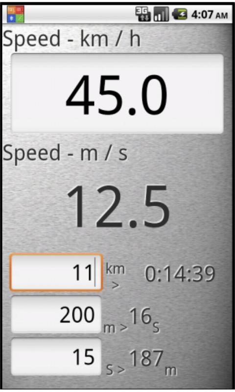 Speed Calculator截图2