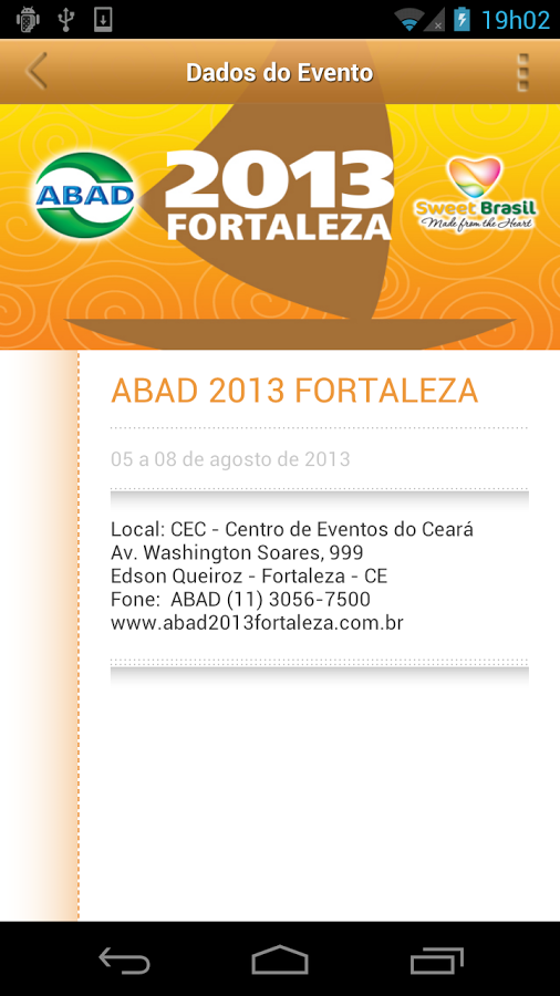 ABAD 2013 FORTALEZA截图4