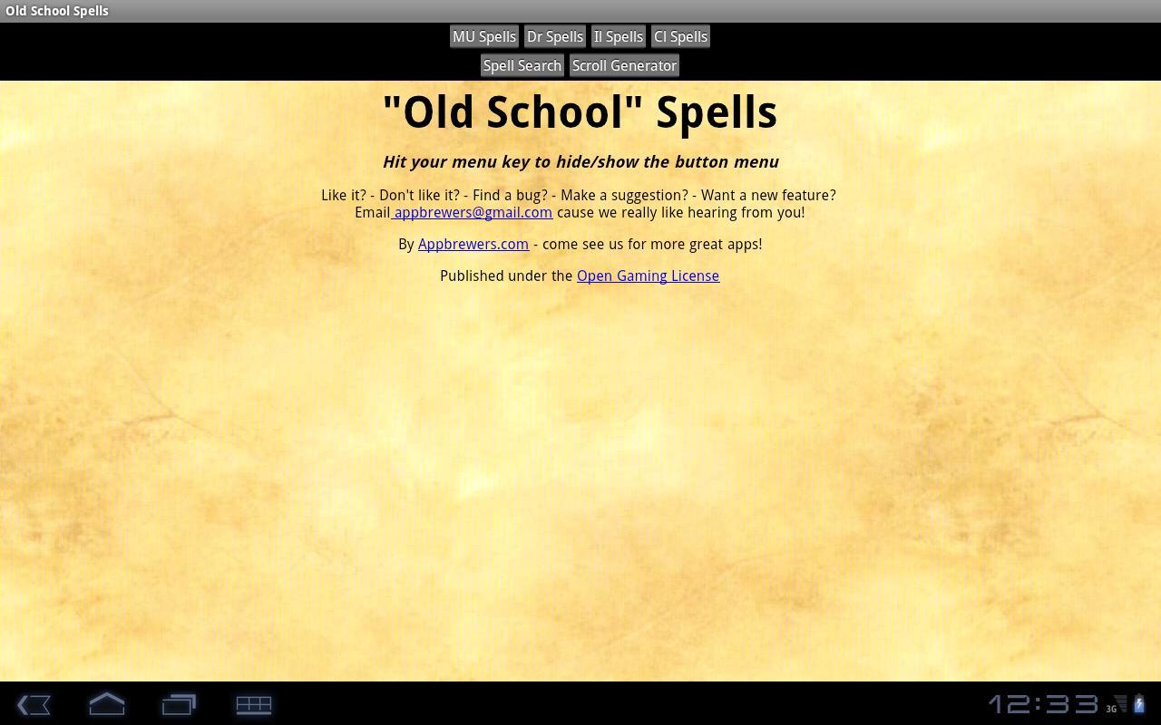 Old School Spells截图1