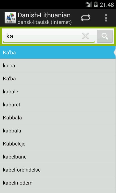 Dansk-Litauisk Ordbog截图5