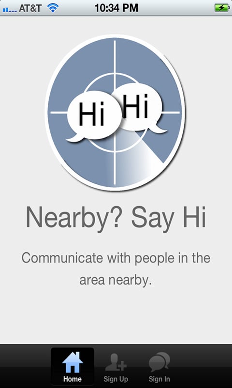 Nearby? Say hi.截图1