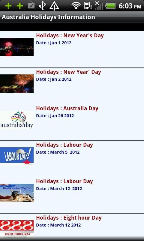 Australian Holidays截图1