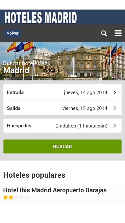 Hoteles en Madrid截图4