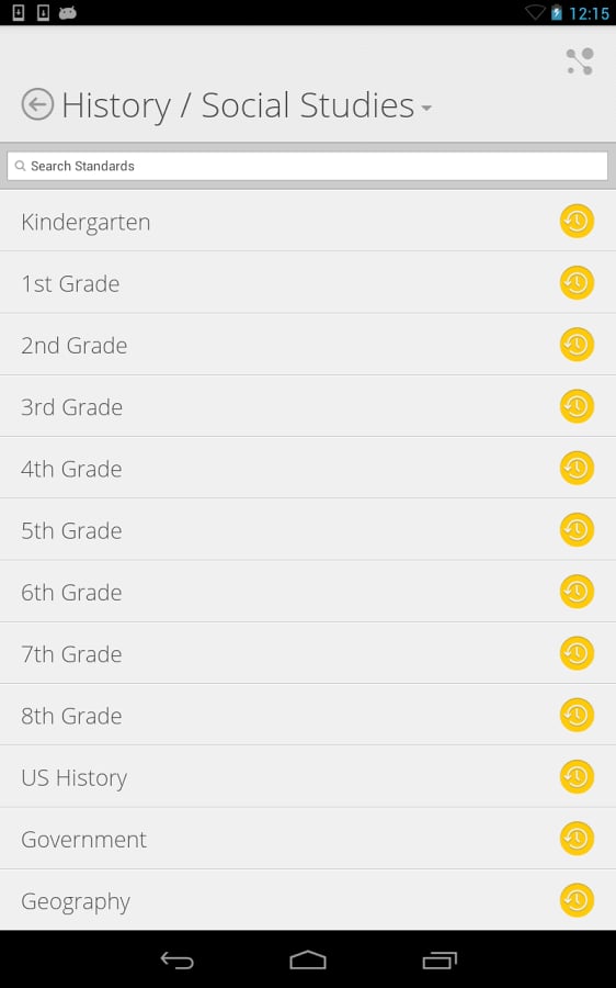 MO Standards截图1