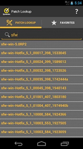 Symantec SORT Mobile截图5