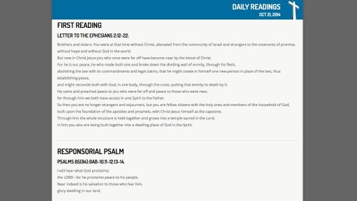 Daily Readings for Catholics截图2