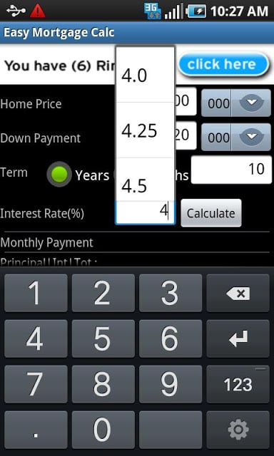 Easy Mortgage Calc截图4