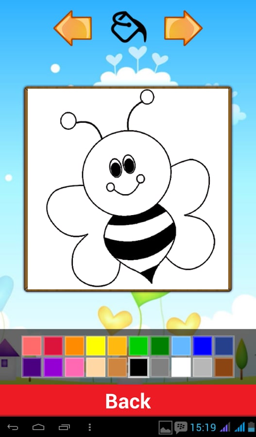 Bee Coloring Pages截图4