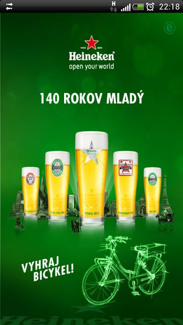 Heineken 140 rokov mlad&yacute;截图3