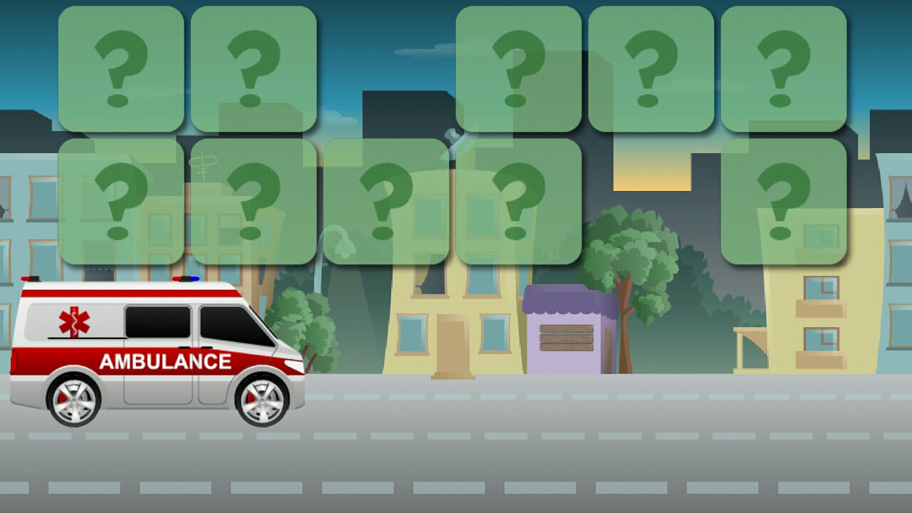 Memory cars kids game截图4