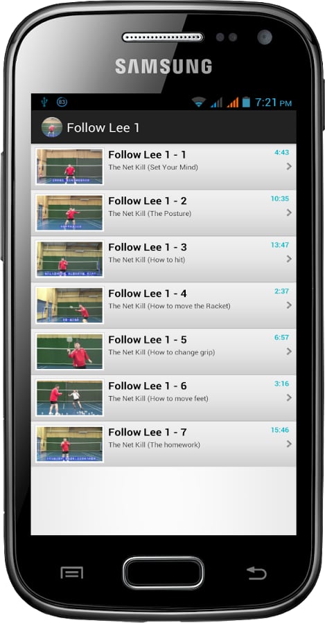 Badminton: Follow Lee 1截图1