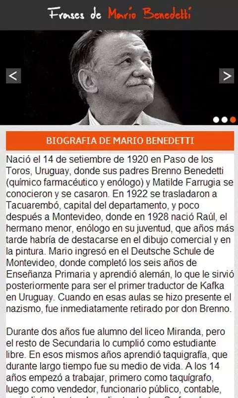 Frases de Mario Benedett...截图3