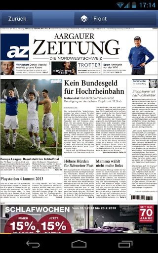 az Aargauer Zeitung Mobile截图3