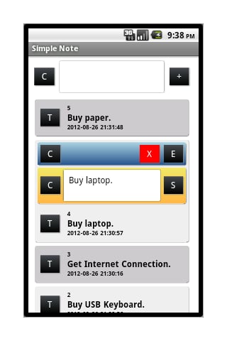 Simple Note截图2