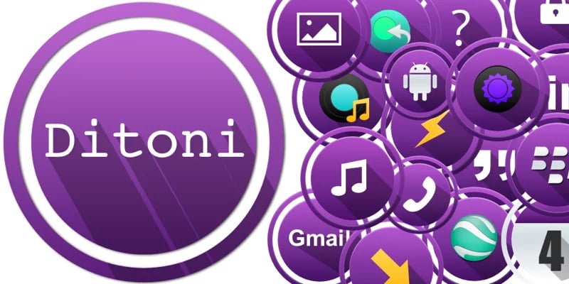 Ditoni Purple - Icon Pac...截图2