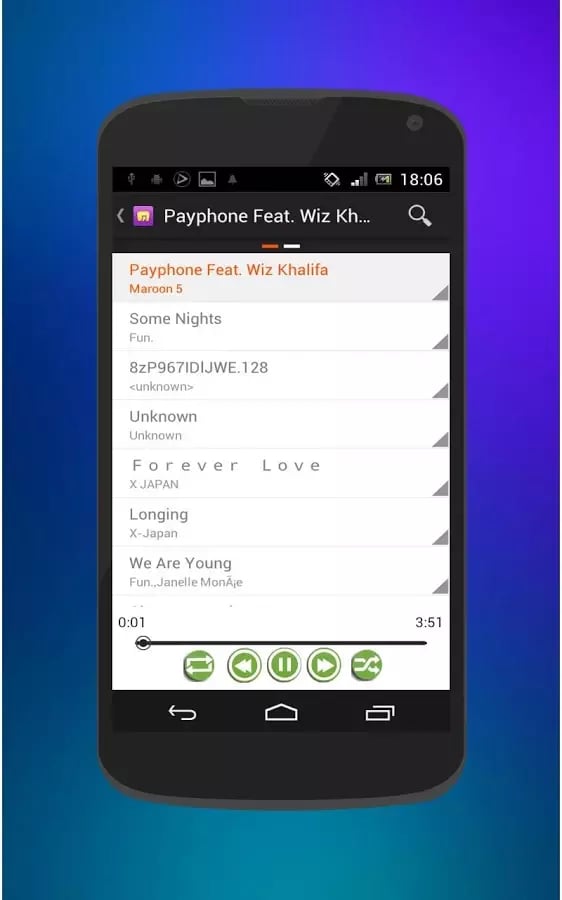 Audio Mp3 Free Player截图8