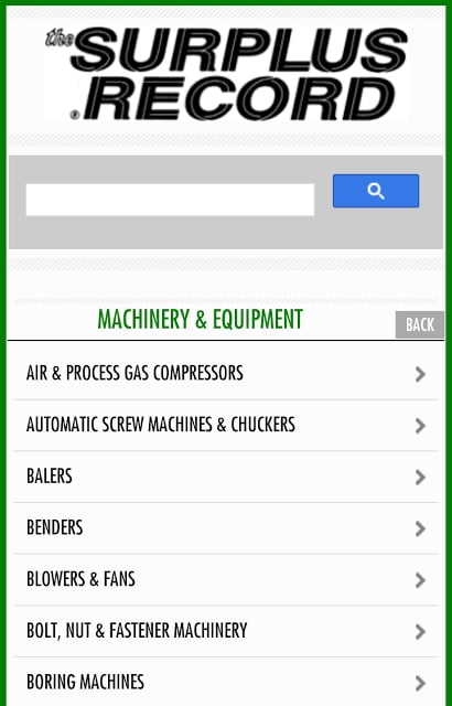 Surplus Record Used Machinery截图3