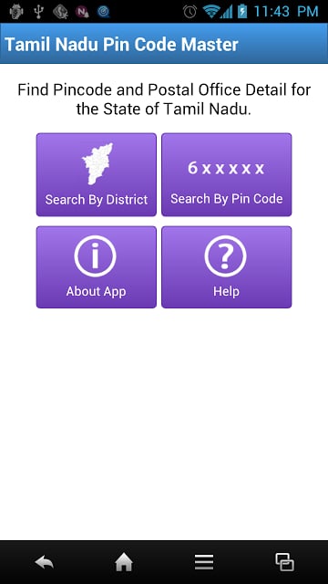 Tamil Nadu Pin Code Master截图1