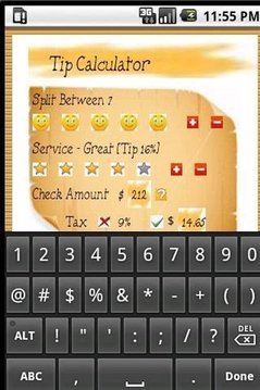 Tip Calculator截图