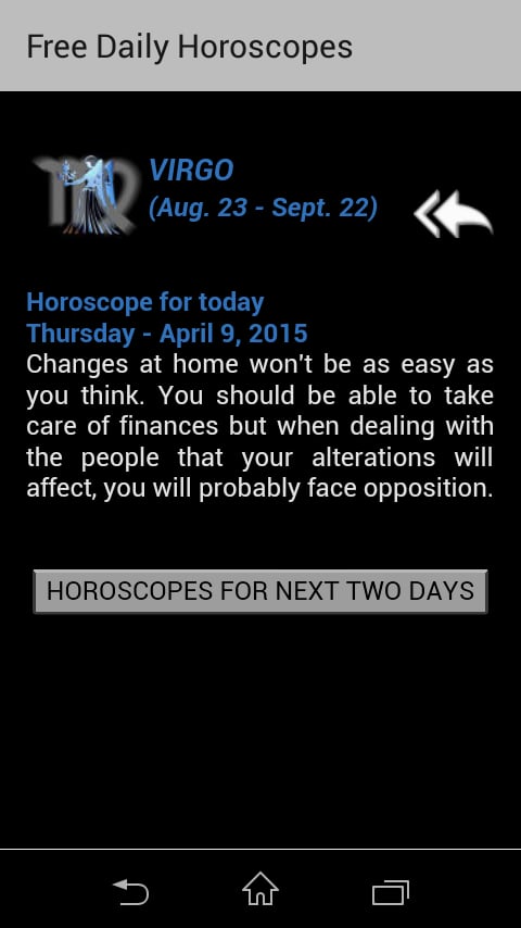 astro48 daily horoscopes截图3